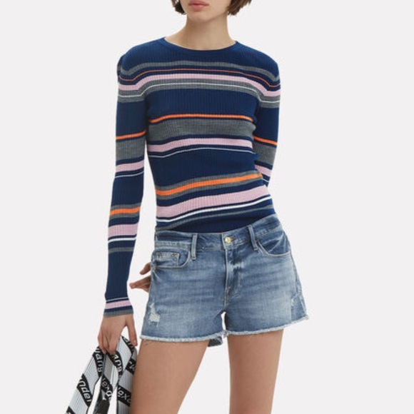 Frame Striped Crewneck - Picture 3 of 8